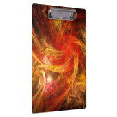 ファイアストームノヴァ抽象芸術アート クリップボード (右)