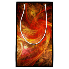 ファイアストームノヴァ抽象芸術アート スモールペーパーバッグ