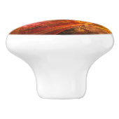 ファイアストームノヴァ抽象芸術アート セラミックノブ (側面)