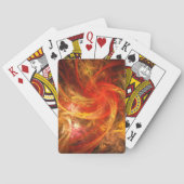 ファイアストームノヴァ抽象芸術アート トランプ (裏面)