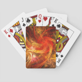 ファイアストームノヴァ抽象芸術アート トランプ