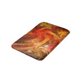 ファイアストームノヴァ抽象芸術アート バスマット (アングル)