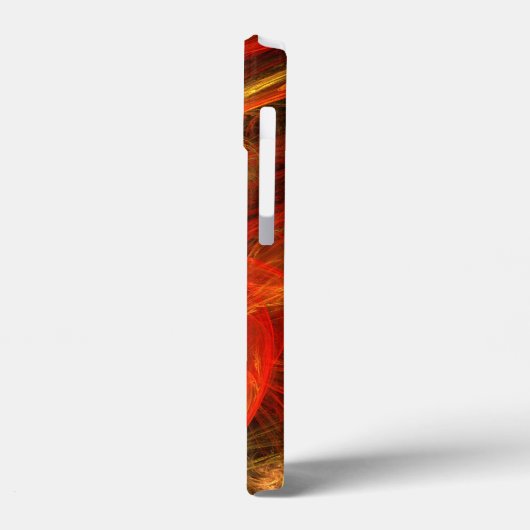 ファイアストームノヴァ抽象芸術アート Case-Mate iPhoneケース (裏面 / 左)