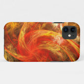 ファイアストームノヴァ抽象芸術アート Case-Mate iPhoneケース (裏面(横))