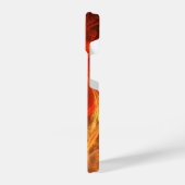 ファイアストームノヴァ抽象芸術アート iPhoneケース (左側面)