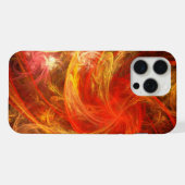 ファイアストームノヴァ抽象芸術アート iPhoneケース (裏面横)