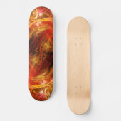 ファイアストーム抽象芸術アートスケートボード スケートボード (正面)