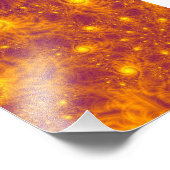 ファイアストーム抽象芸術アートフォトプリント フォトプリント            (角)