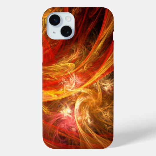 ファイアストーム抽象芸術アート Case-Mate iPhoneケース (裏面)