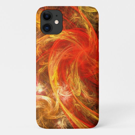 ファイアストーム抽象芸術アート Case-Mate iPhoneケース (裏面)