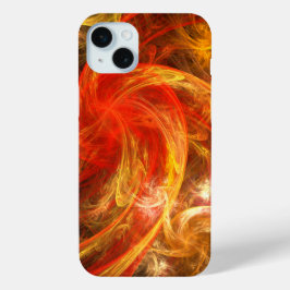 ファイアストーム・ノヴァ・アブストラクトアート iPhone 15 MINIケース