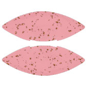 ファイアスパークオーバーレイあなたの写真赤面ピンク アメリカンフットボール (パネル)