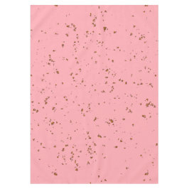 ファイアスパークオーバーレイあなたの写真赤面ピンク テーブルクロス