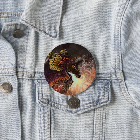 ファイアスピッター・ドラゴン 缶バッジ (インサイチュ)