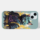 ファイアスプラッシュクールグレー忍者キャットウォリアー Case-Mate iPhoneケース (裏面 (横))