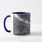 ファイアスラムダンクでバスケットボールプレーヤー#3 マグカップ (左)