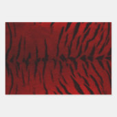 ファイアタイガースキンプリント ラッピングペーパーシート (正面)