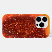 ファイアタイガーランニングのiPhoneケース星空の夜 Case-Mate iPhoneケース (裏面 (横))