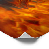 ファイアダンサーファンタジーアートポスター ポスター (角)