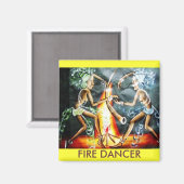ファイアダンサー マグネット (正面/裏面)