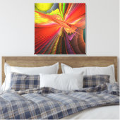 ファイアダンス キャンバスプリント (インサイチュ (寝室))