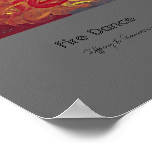 ファイアダンス ポスター (角)