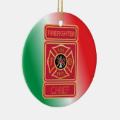 ファイアチーフシールドカスタム セラミックオーナメント (右)