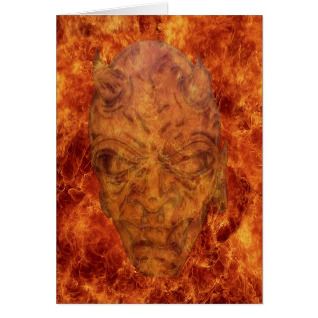 ファイアデーモンカード (正面)