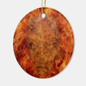 ファイアデーモンラウンドオーナメント セラミックオーナメント (左)