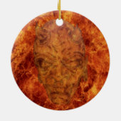 ファイアデーモンラウンドオーナメント セラミックオーナメント (裏面)