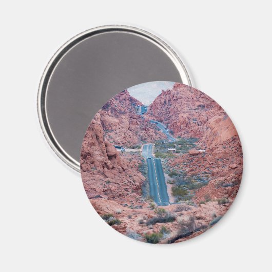 ファイアドライブの谷 マグネット (正面/裏面)