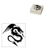 ファイアドラゴンアートスタンプ ラバースタンプ (押印)