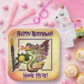 ファイアドラゴンエナジーヒーリング ペーパープレート (パーティー)