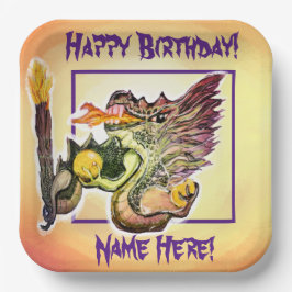 ファイアドラゴンエナジーヒーリング ペーパープレート