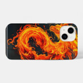 ファイアドラゴンケース iPhoneケース (裏面横)