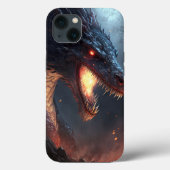 ファイアドラゴンファンタジーアートケースメイトiPhoneケース Case-Mate iPhoneケース (裏面)