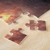 ファイアドラゴンファンタジーアートジグソーパズル ジグソーパズル (側面)