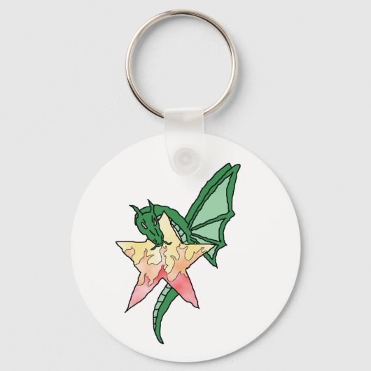 ファイアドラゴン キーホルダー (正面)