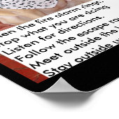 ファイアドリル ポスター (角)