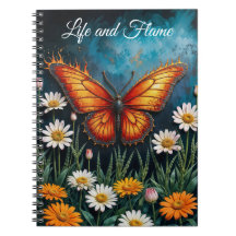 ファイアバタフライ超現実的なアートワークchamomile自然