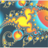 ファイアバーストフラクタル シール (正面)