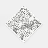 ファイアバード、鳥 スタンダードランチョンナプキン (角)