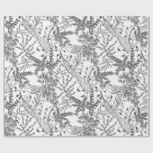 ファイアバード、鳥 ラッピングペーパー (フラット)