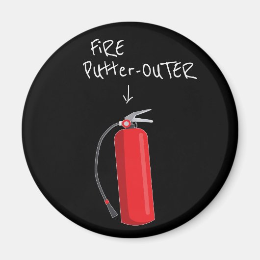 ファイアパター外消火器 マグネット (正面)