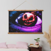 「ファイアビジョン」 吊り下げ型タペストリー (寝室)