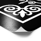 ファイアピットルール – ベージュ フォトプリント            (角)