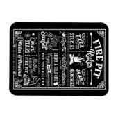 ファイアピットルール – ベージュ マグネット (横)