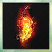 ファイアピーコックの羽根 ウィンドウサイン (シート3)