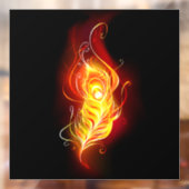 ファイアピーコックの羽根 ウィンドウサイン (シート2)