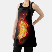 ファイアピーコックの羽根 エプロン (インサイチュ)